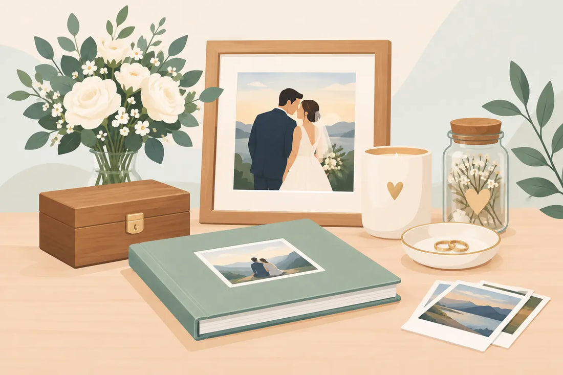 12 Newlywed Keepsake Examples They’ll Treasure