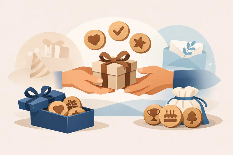 How to Gift Wooden Tokens for Any Occasion