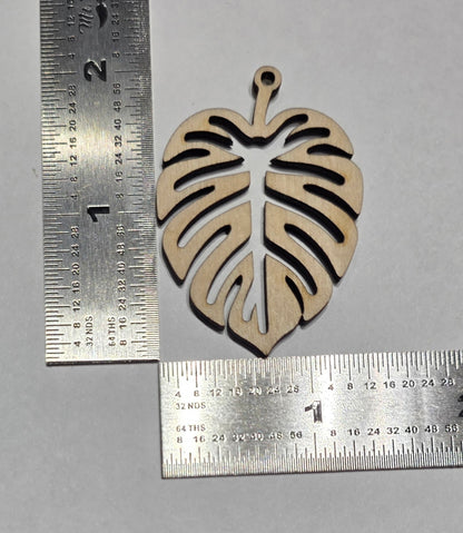 20 pcs Laser Cut Wood Earring Blanks – Nature Series Plywood Jewelry Supplies