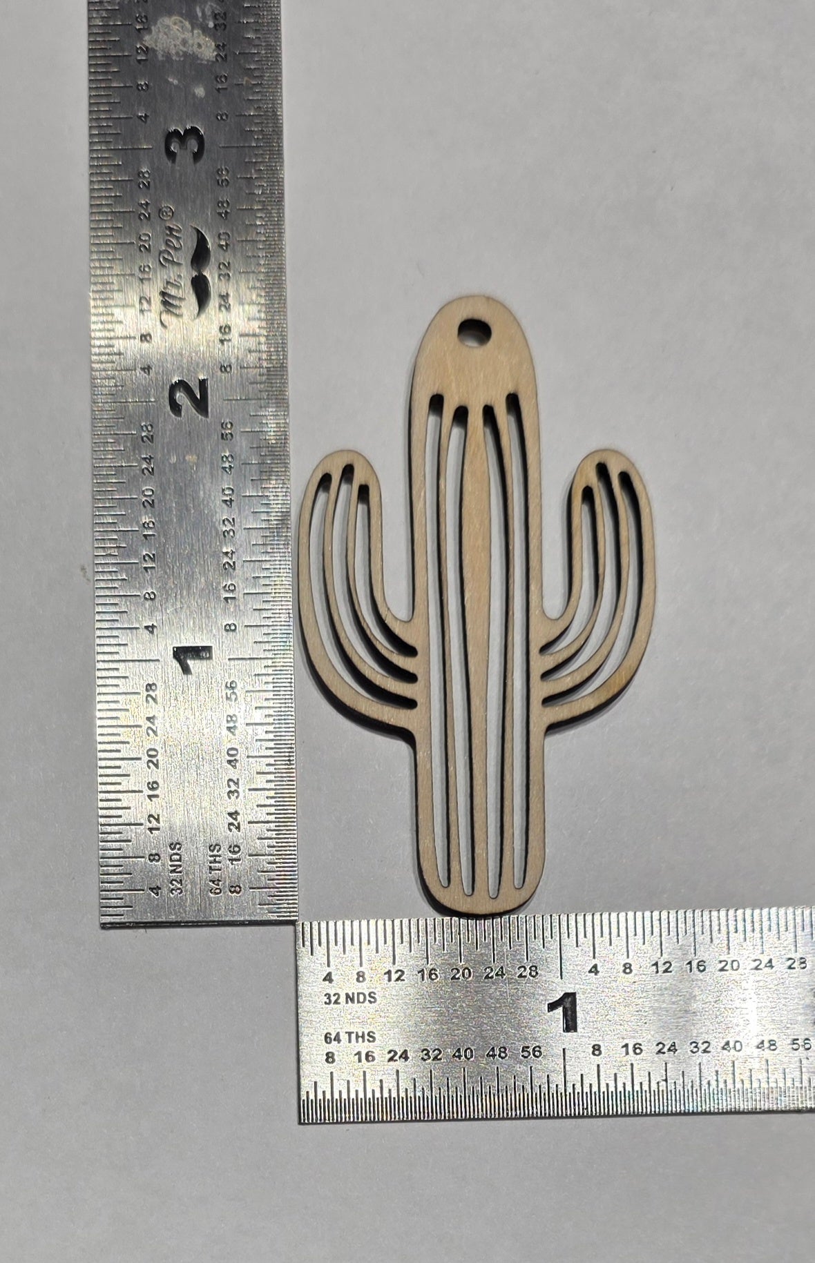 20 pcs Laser Cut Wood Earring Blanks – Nature Series Plywood Jewelry Supplies Salguero Cactus