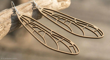 20 pcs Laser Cut Wood Earring Blanks – Nature Series Plywood Jewelry Supplies