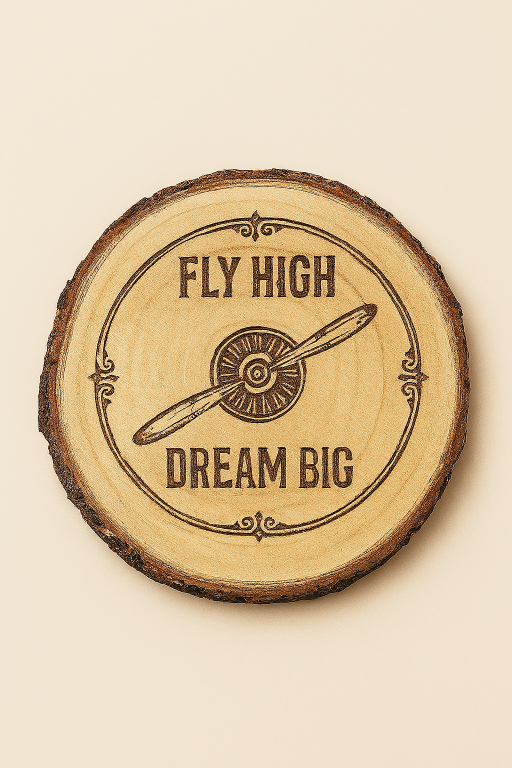 Fly High, Dream Big - pilot gift Coasters Set (Set of 4) - Choose Your Material